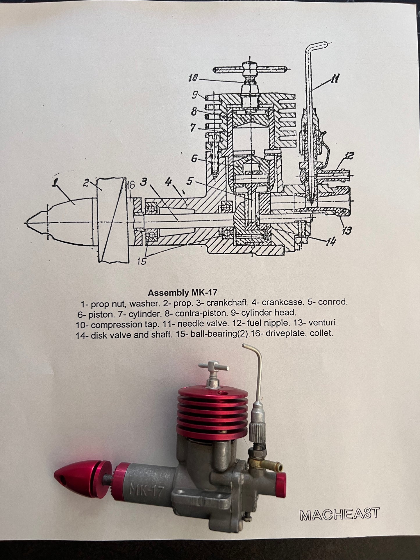 MK-17 B/B Rear Intake Diesel