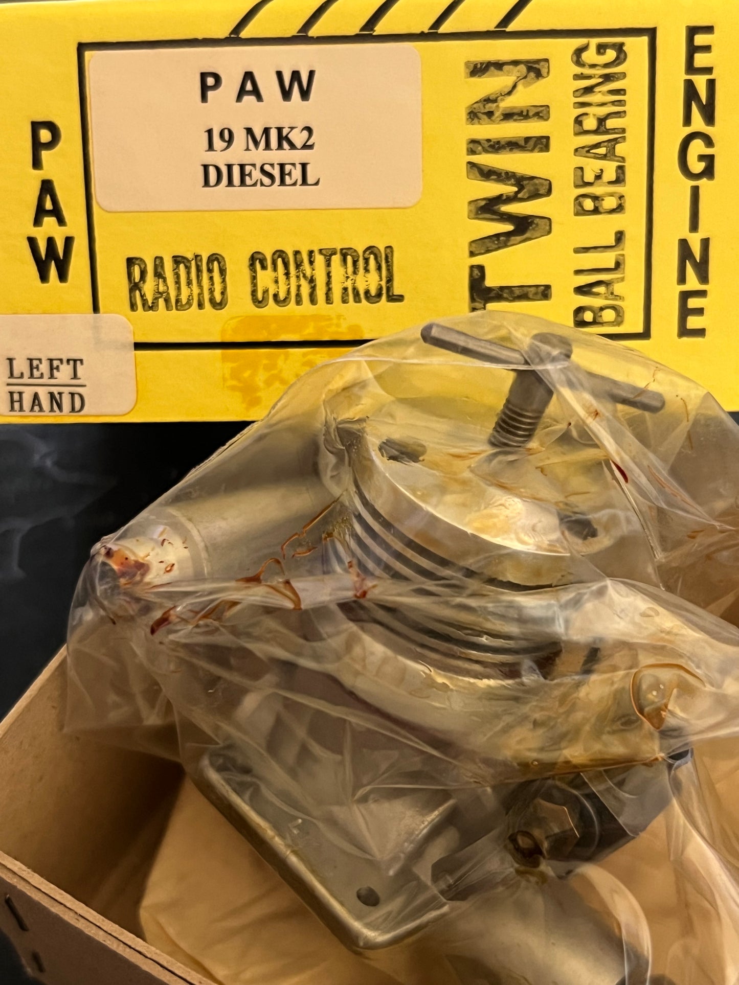 P.A.W. .19 MK2 TBR L/H R/C W/SILENCER