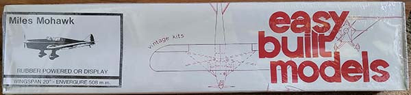 Miles Mohawk 20'' FF-17 Model Kit