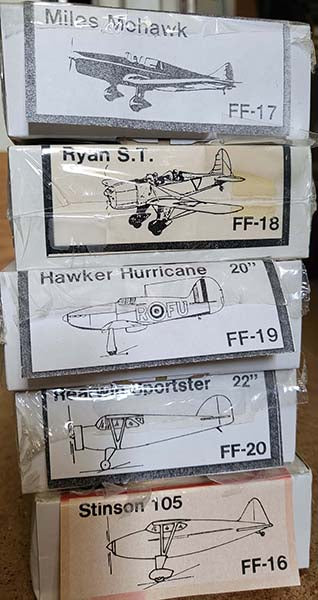 Hawker Hurricane 20' FF-19 Model Kit