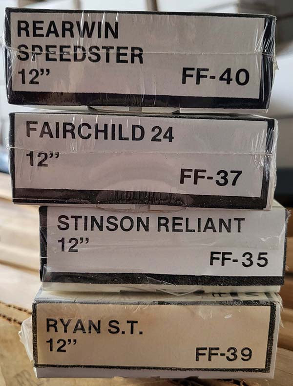 Easy build Stinson Reliant 24 12'' FF-37 Model Kit
