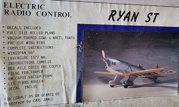 Ryan S.T. 54" ERC-7 Model Kit