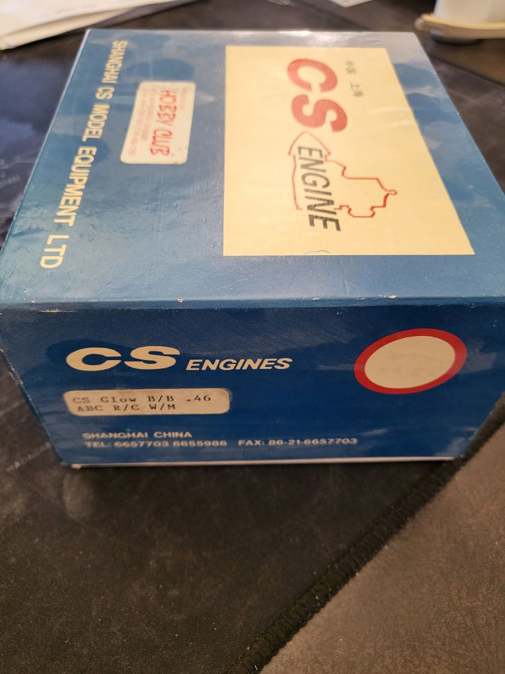 CS .46 Glow B/B R/C ABC W/M – Carlson Engine Imports